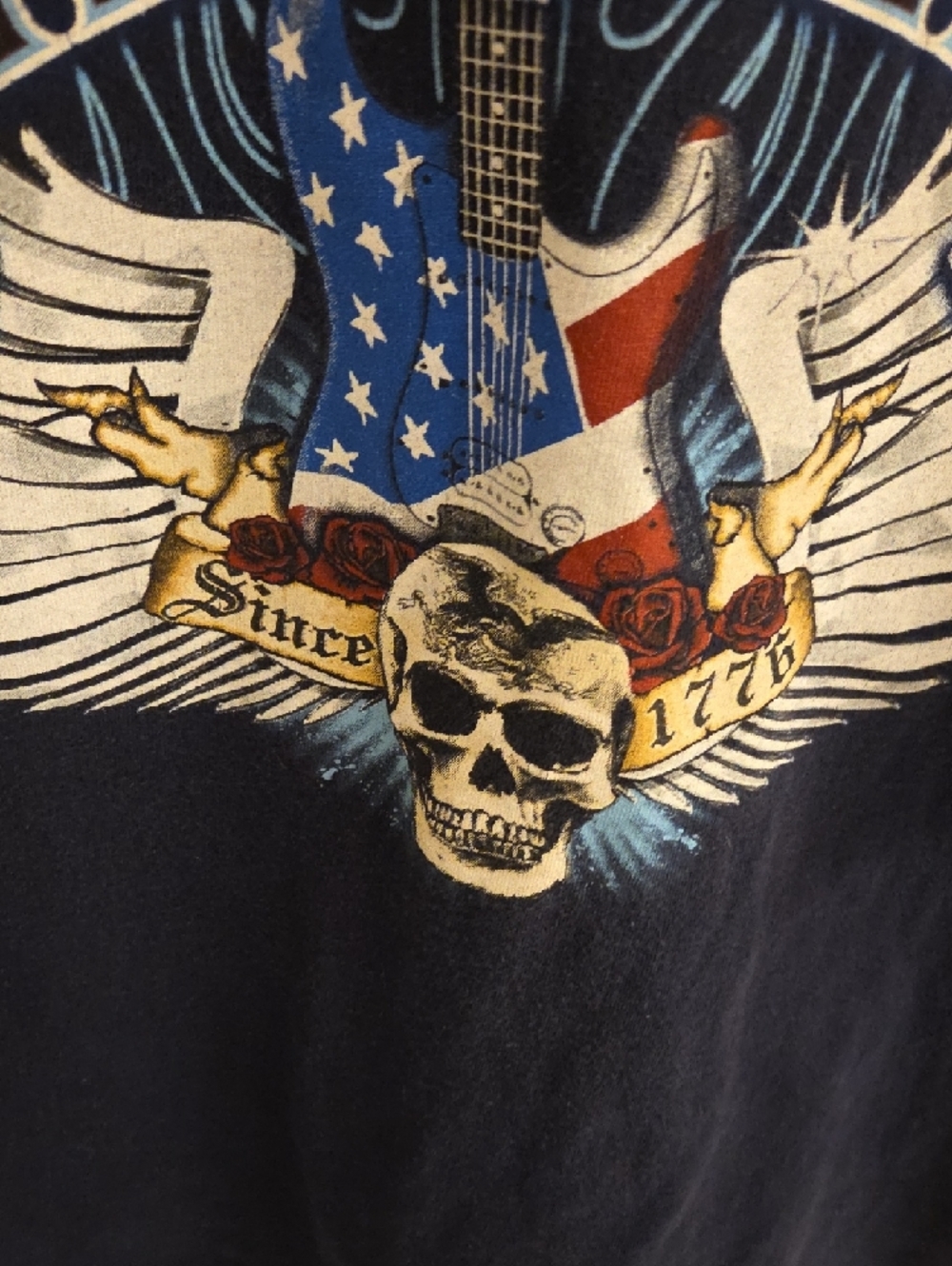 Men's "USA Rocks" Tee - Picture 4 of 5